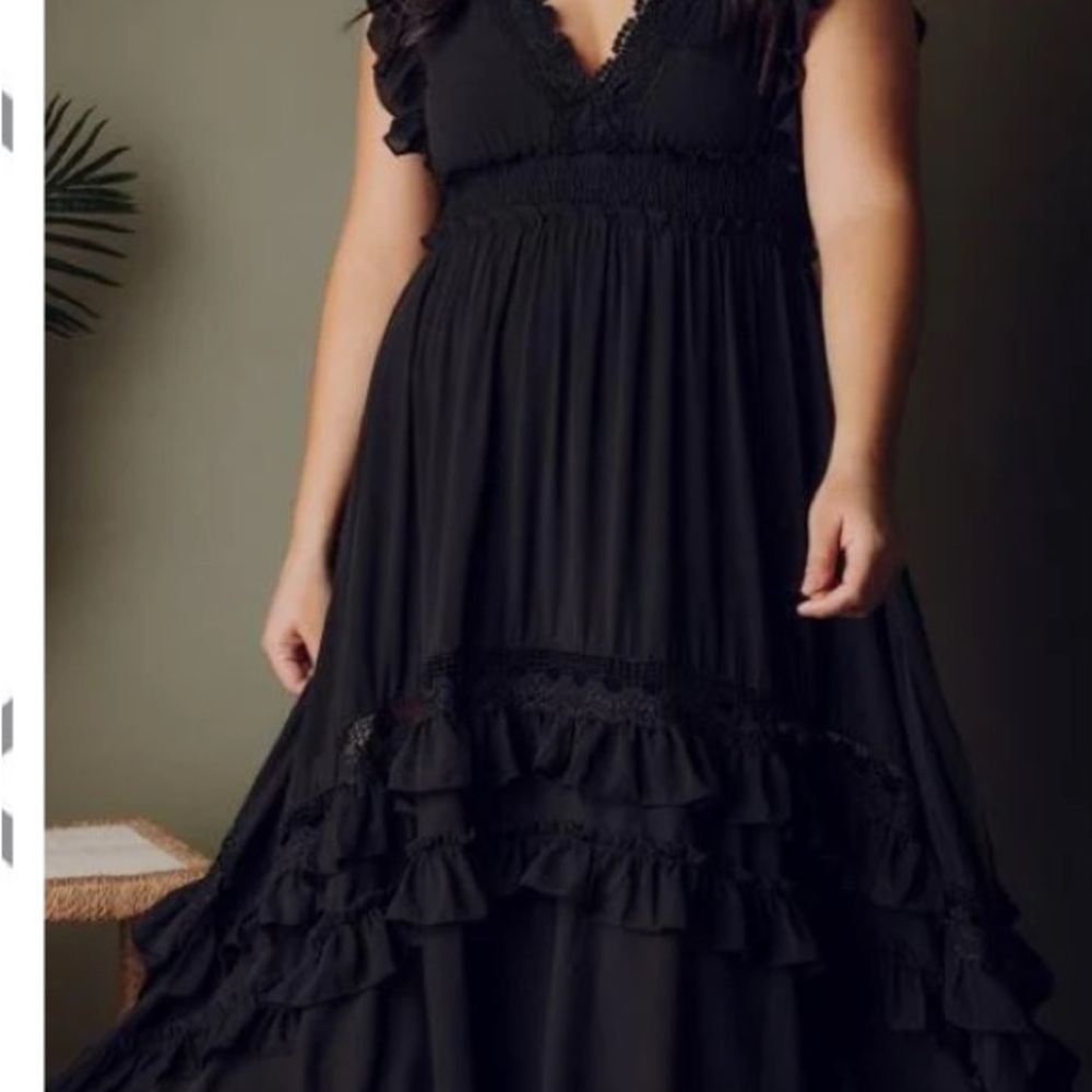 Baltic Born Black Maxi Dress